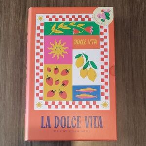 LA DOLCE VITA - 500-PIECE JIGSAW PUZZLE - NWOT